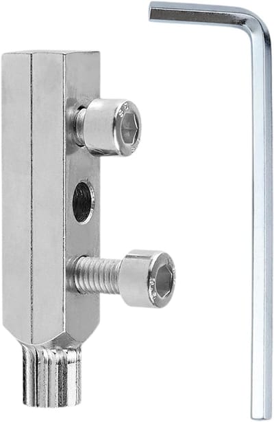Kraanhoekklep Afzuiger - Gereedschap Schroefverwijderaar - Sanitair Onderhoud - Gebroken Draad Extractie - 20MM/25MM - Zilver