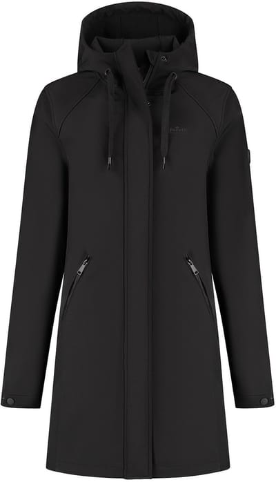 Kjelvik Outdoorjas Mila Zwart