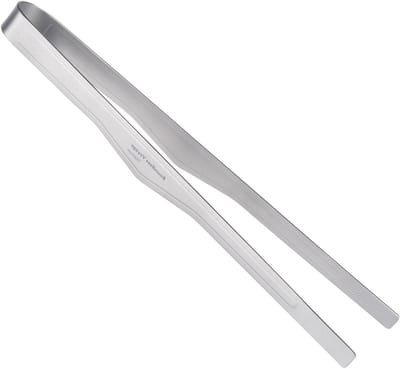 22.5 cm Titanium Keukentangen met Pincet, Antislip Grip, Lichtgewicht Keukengerei voor Koken, Serveren en Barbecueën, Ideaal voor Vlees, Salades en Desserts