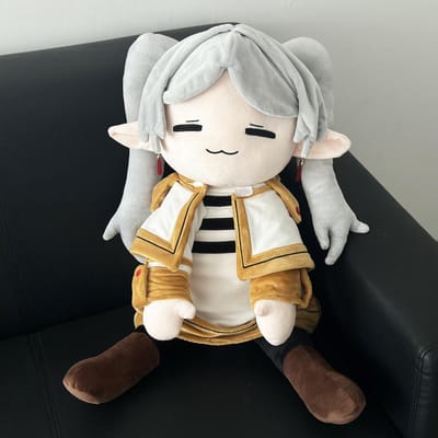 Frieren Beyond Journey'S End Cartoon Pluche Speelgoed Anime Periferie Zachte Knuffelpop Anime Fan Verzamelingen Kinderen Voor Vakantiecadeau