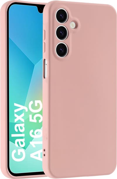 Hoesje geschikt voor Samsung Galaxy A16 (5G/4G) hoesje zacht siliconen- Arara backcover - Zand