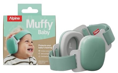 Comfortabele gehoorbescherming voor baby's en peuters, verstelbaar en gecertificeerd