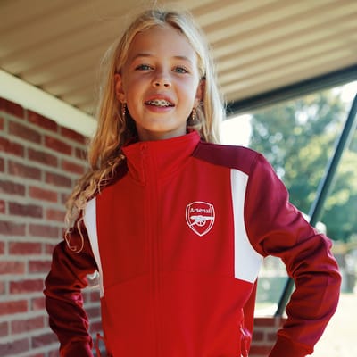 Arsenal FC trainingspak voor kinderen - Maat 116 / 6 jaar - Arsenal voetbalpak
