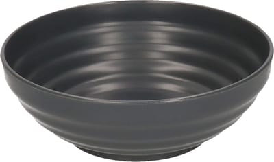 Plasticforte Kommetjes/schaaltjes - Dessert/ontbijt - Kunststof - D13 cm - antraciet