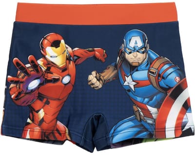 Zwembroek Jongens Marvel – Avengers Short met Hulk, Iron Man & Captain America