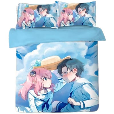 Spy Family Beddengoed Collectie Anime Anya DekbedovertrekSpy X Family Beddengoed Twin Queen Size Kinderkamer Decoratie 135x200cm-2pcs