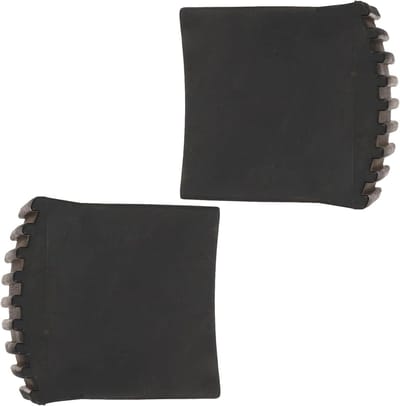 Trapladder Voetbeschermers - Laddervoeten Antislip - Vloer Beschermen - Hittebestendig Rubber - 7x6.5x3cm - Zwart