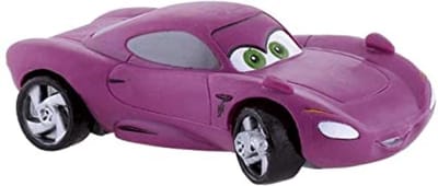 Disney Cars 2 - speelfiguurtje Holley Shiftwell - 7cm - Plastic - Let op: Wieltjes rijden niet (1 stuk gemaakt)