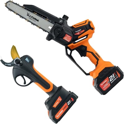 Accu Snoeischaar Kettingzaag - Tuinset Snoeien - Tuinonderhoud Snoeien - Automatische Smering - 37mm 180mm - N.v.t.