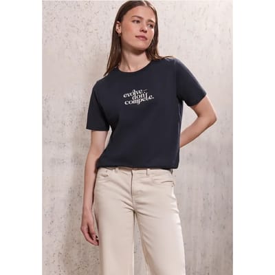 Basic Shirt met print