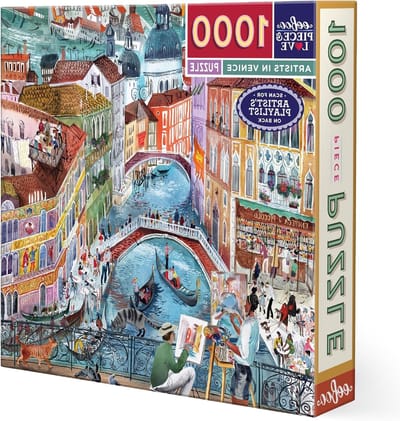 Puzzel 1000 stukjes - Volwassen puzzel - Ontspanning thuis - Artistieke illustratie - 585 cm x 585 cm - Meerdere kleuren