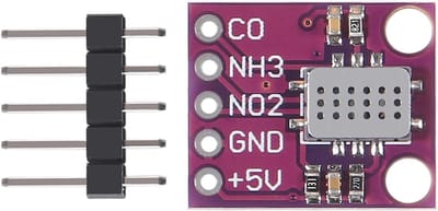 Gas Sensor Board voor Luchtkwaliteitsdetectie - Numerieke Sensor Module