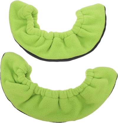 Schaatsbeschermers - Beschermhoezen - Schaatsen Beschermen - Verstelbare Elastische Band - 24.5 x 14 x 5 cm - Groen
