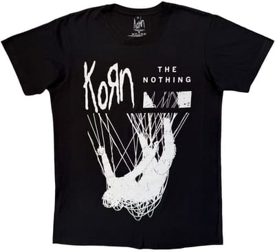 Korn - The Nothing Heren Tshirt - S - Zwart