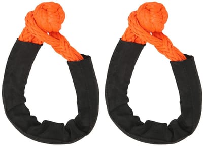 OmGoods - Dailygoody - Synthetisch beugeltouw - 7 ton trekkracht - Lange levensduur - Oranje - Draagbaar voor reddingsacties - Sluitingen - Veiligheid