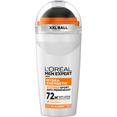 L'Or&eacute;al Paris Men Expert Hydra Energetic Extreme Sport 48H Anti-Perspirant Deodorant Roll-On 50 ml