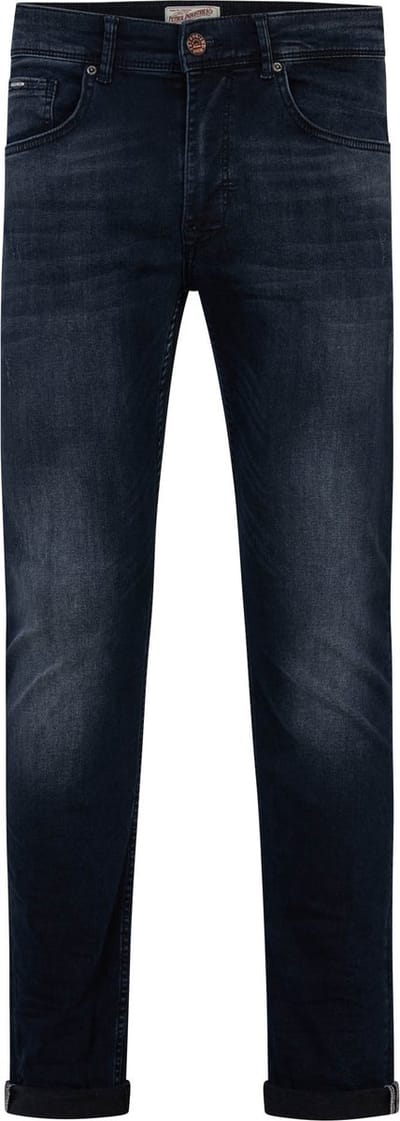 Petrol Industries - Heren Seaham VTG Slim Fit Jeans jeans - Blauw/Zwart- Maat 28