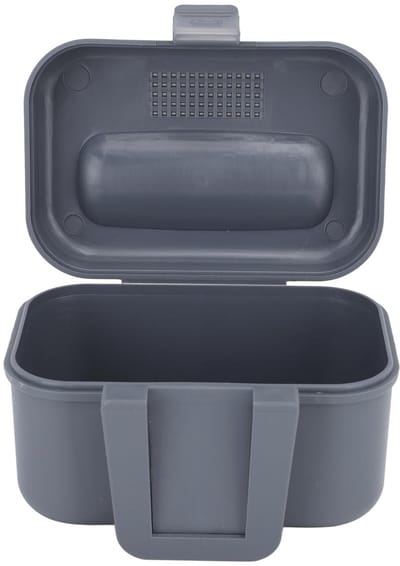 Dailygoods- Aasbox Waterdicht - Hittebestendige Aas Houder - Draagbare Aasdoos - Geperforeerd Deksel - Duurzaam Kunststof - Optimale Ventilatie - Levend Aas Doos