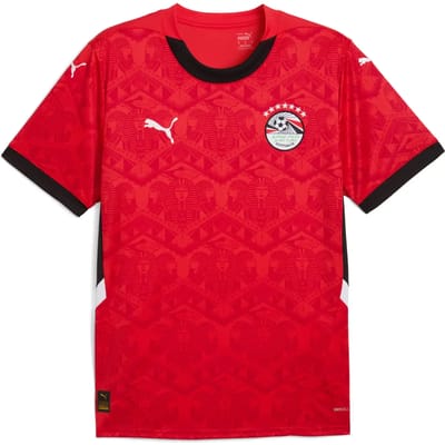 Puma Efa Egypt Replica 2025 Thuis T-shirt Met Korte Mouwen Rood M Man