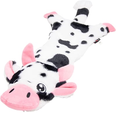 Jack and Vanilla Flatties Knuffel-Koe met pieper 60 cm