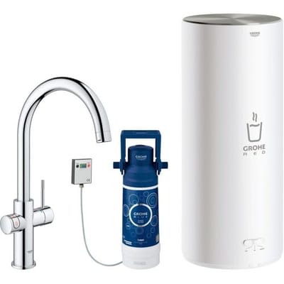 Grohe Red - Duo Kokendwaterkraan met filterset, boiler L, chroom 30079001