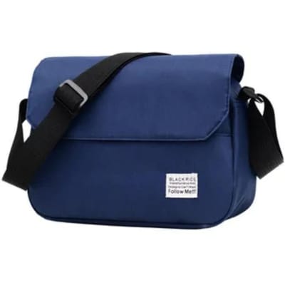 Heren Kleine Oxford Schouder Messenger Tassen Effen Vrijetijds Satchels Crossbody Mode Straattassen voor Mannen Cross Body Casual 2025 blauw
