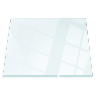 Wallfluent Transparant Kachel Vloerplaat - Rechthoek Vloerplaat Voor Kachel - 60x40 cm - Rechthoek - Vloerplaat Voor Houtkachel