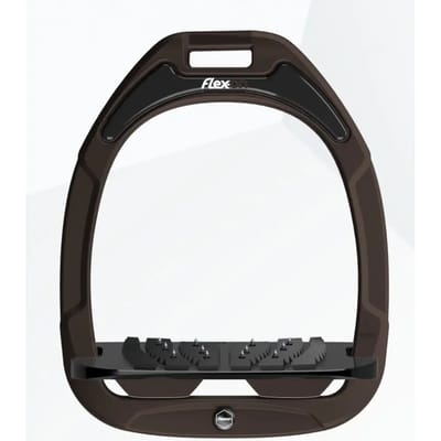 Plat Grip Veiligheidsbeugels Bruin/Zwart/Bruin Flex-On Safe-On