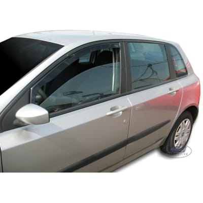 Déflecteurs d'air - J&J AUTOMOTIVE - Kia Rio 3 4 P 2011-2017 - Fumé - Acrylique renforcé - Installation facile