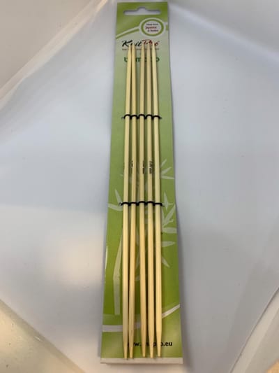 KnitPro Bamboo sokkennaalden 20cm 3.00mm.