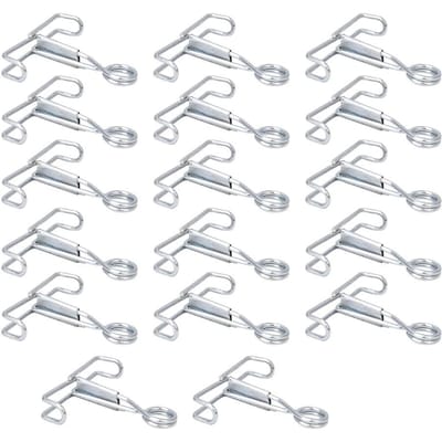 20 STUKS RVS Klem Veer Waterstop Afdichtingsklem Latex Rubber Slangklem white