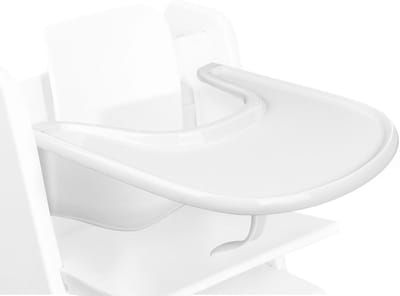 Compatibele Lade voor Tripp Trapp Stoel, Hoogstoel Accessoires voor Peuters van 6-36 Maanden, Wit en Functioneel Design