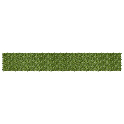 vidaXL - Balkonscherm - met - bladeren - Groen - en - Geel - 500 - x - 75 - cm