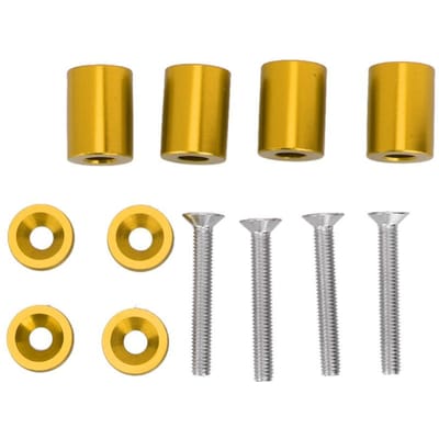 Auto Aluminiumlegering Motorkap Ventilatie Spacer Verhoger Geschikt voor 6mm Motor(Goud)