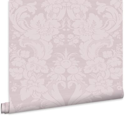 Laura Ashley Martigues Behang - Bloemen - 10mx52cm - Paars