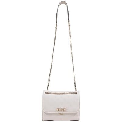 GUESS schoudertas Anise Convertible Xbody Flap Stone Logo crème
