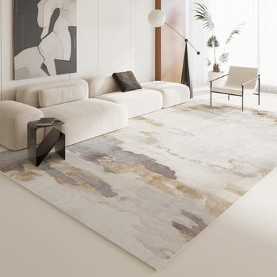 Modern Stijl Vloerkleden voor Slaapkamer Groot Oppervlak Woonkamer Decoratie Zacht Tapijt Wasbaar Lounge Vloermat Antislip Garderobe Vloerkleed 80*120cm