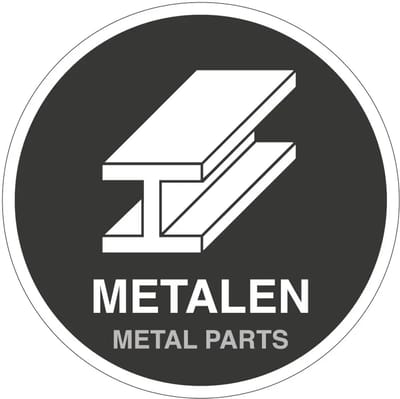 Metaal afval sticker | 15 cm