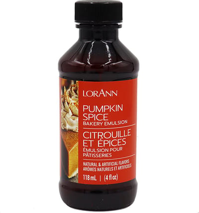 LorAnn Bakery Emulsion - Pumpkin Spice - 118 ml - Geconcentreerde Extracten - Smaakstof - Aroma