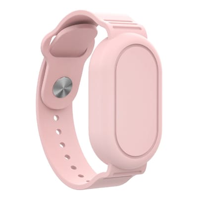 Premium Armband geschikt voor Samsung Smarttag 2 | horloge voor Kinderen met Sluiting | Smarttag2 sleutelhanger Hoesje Kind | Polsband GPS Horloge Kind | Trackers Band | Kinder Horloge | Peuter | GPS Horloge Senioren - roze