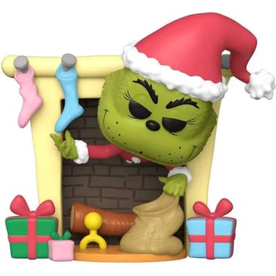 Pop Deluxe: How the Grinch Stole Christmas - Grinch With Bag Funko Pop #35