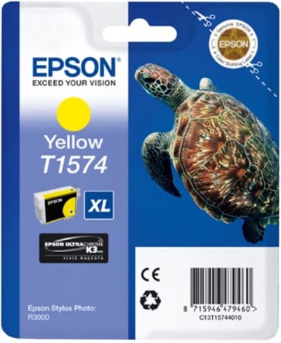 Epson T1574 - Inktcartridge / Geel