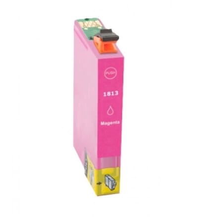 Epson 18 (T1803) Magenta Huismerk Inkt Cartridge | Compatible met Epson Expression Home XP102, XP202, XP205, XP212, XP215, XP225, XP30, XP302, XP305, XP312, XP315, XP322, XP325, XP402, XP405(WH), XP412, XP415, XP422