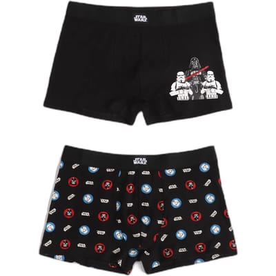 Boxershorts Star Wars Bleu & Rouge (x2)
