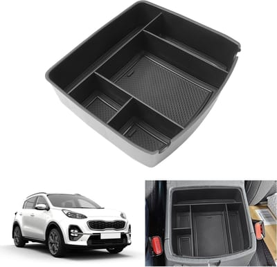 Center Console Opbergdoos voor Kia Sportage QL 2016-2021, Handschoenenvak en Organisator Tray, Auto Accessoires voor Efficiënte Ruimtebesparing