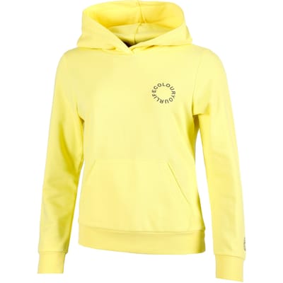 BIDI BADU Spectrum Chill Sweater Met Capuchon Dames-Geel