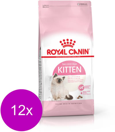 Royal Canin Kitten - Kitten-Kattenvoer - 12 x 400 g