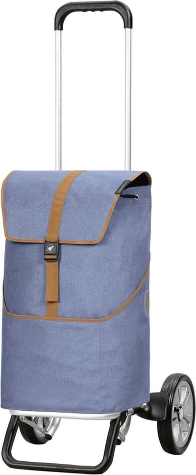Andersen SHOPPER MANUFAKTUR Boodschappentrolley Alu Star Shopper Auke Lavender Paars 111cm