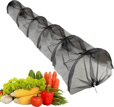 Drijvende Rijafdekking - Plantenbeschermingstent Kweektunnel - Planten Beschermen - Hoge Dichtheid Gaas - 300 x 45 x 45 cm