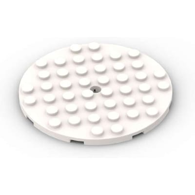 MOC 1 STUKS 74611 Rond 8x8 Met Gat Plaat Bouwstenen Set Bord Leren-Gericht Stenen Deeltjes Speelgoed Kinderen Verjaardag Kind Cadeaus